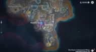 Both bells' locations marked on the map (Image via Genshin Impact)